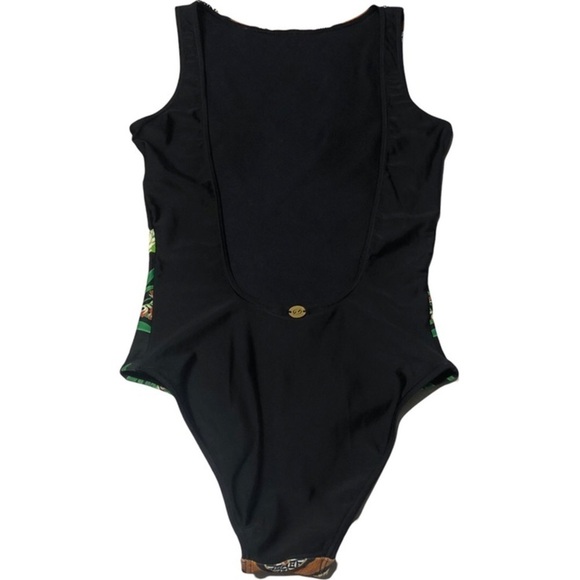 Blueman Brazilian Java High Neck One-Piece Swimsuit - Picture 2 of 8